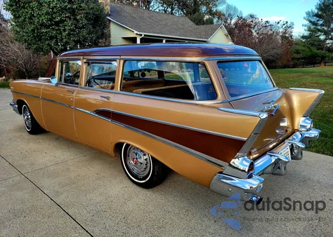 1957 Chevrolet Wagon из США, поврежденный, VIN VB57N173900